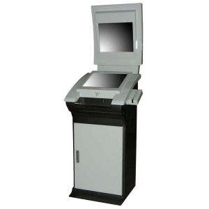 Buy cheap TD17 Dual screen boarding pass printing self service kiosk product
