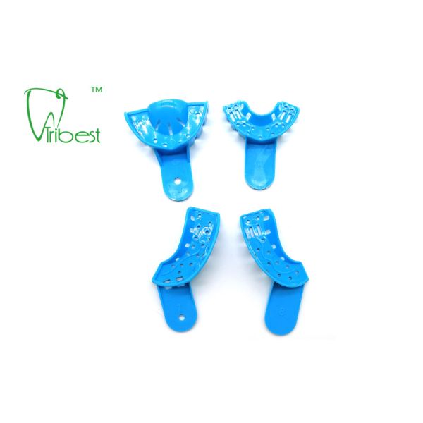 ABS Material Complete Denture Tray With Tapping Holes