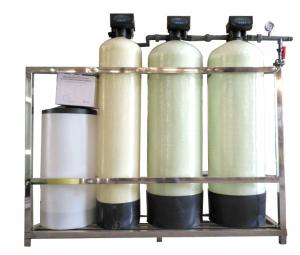 China FRP TANK Automatic FLECK Fleck Water Softener Unit , Industrial Water Softener on sale