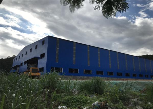 Quality Corrugated Sheet Q345 Steel Frame Workshop Building For Wall for sale