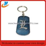 K002 Zinc alloy keychain keyring,custom yoru own logo soft and hard enamel