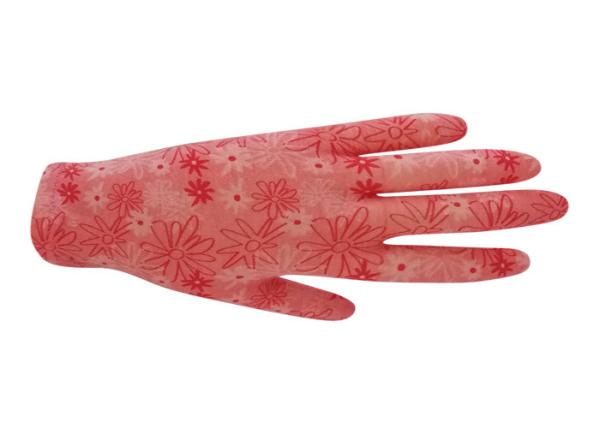 Quality Red Flower Cotton Cosmetic Gloves No Fluorescent Brightener For Night Sleep for sale