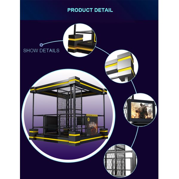 DDR4 8G HTC Wireless Glasses Gun Fighting Simulator For VR Park