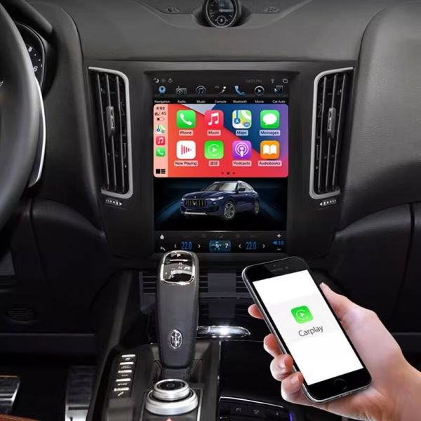 10.4 Inch 8 Core Head Unit GPS Navigation Multimedia Player For Maserati Lavante Android Wireless Carplay BT 4G