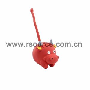 Buy cheap Latex Squeaky Toy Red Cow product