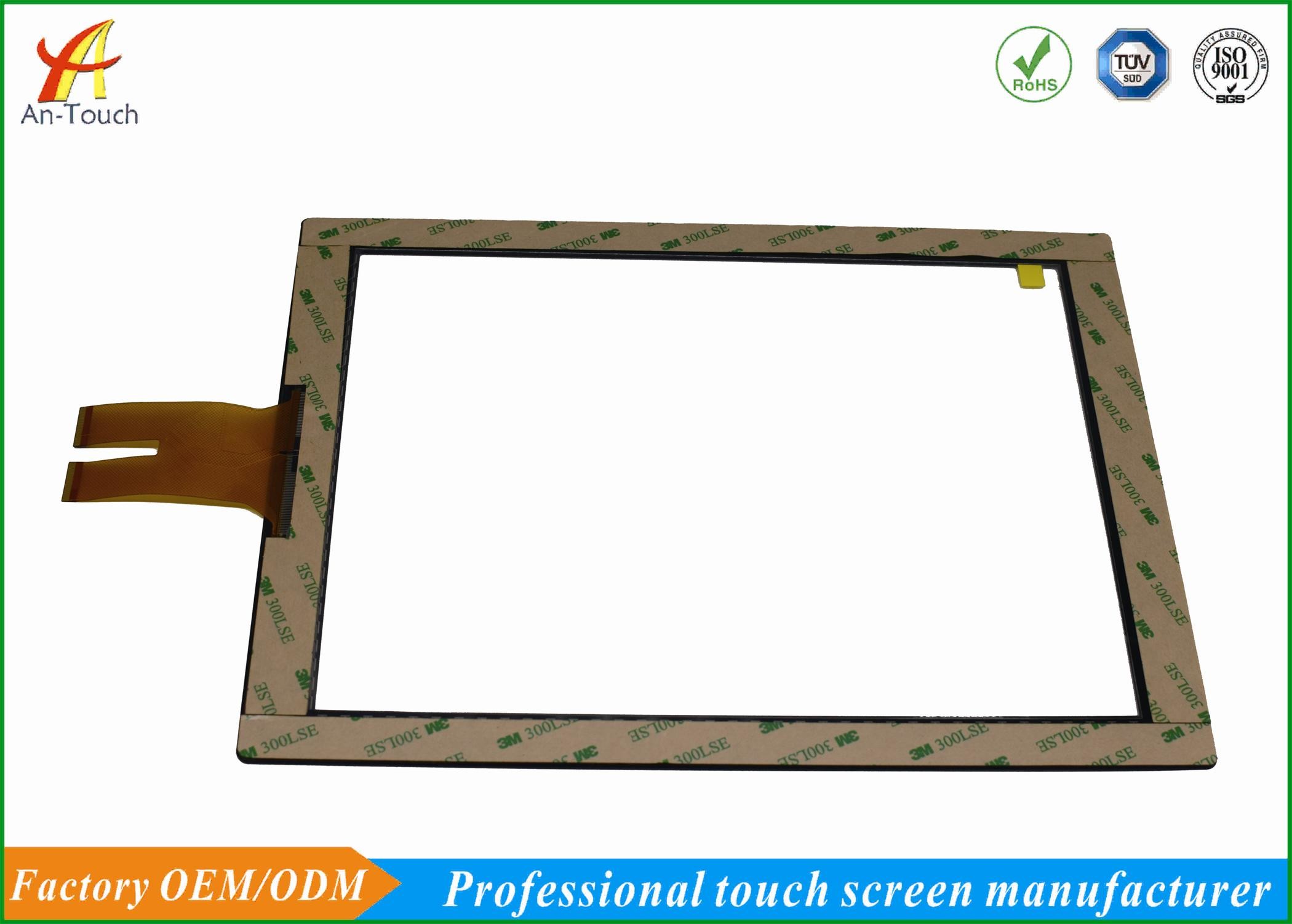 GG Structure Transparent Touch Panel Capacitive 12.1 Inch Explosion Proof