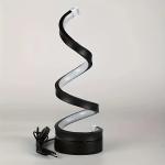 Modern Simple Spiral LED Desk Lamp S Shape Dimmable Touch Control Reading Lamp