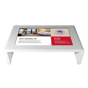 China Smart Interactive Touch Screen Table Android Windows OS LCD Coffee Table on sale