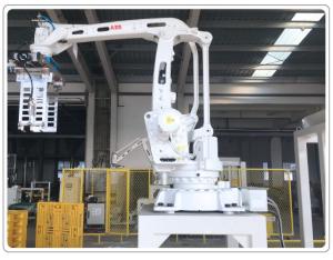 Buy cheap Automatic Case Palletizer Machine Robot System 3.67KW product