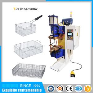 China Carbon Steel Wire Mesh Spot Welding Machine 2+2MM Stainless Steel Spot Welder on sale