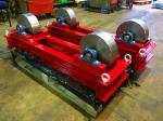 11023 Pound Conventional Tanks Pipe Rotator Use VFD Change Linear Speed