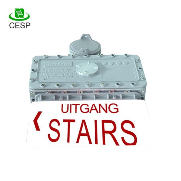 Quality Explosion proof led CE emergency exit sign post light for sale