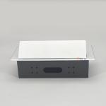 Smart office round edge desktop pop up power socket outlet with VGA rj45
