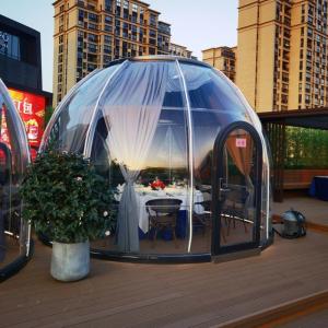 China Outdoor Geodesic Tent Manufacturers Price Glamping Luxury Prefab Homes on sale
