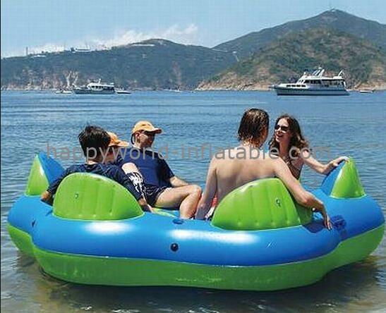 Quality inflatable floating island for sale