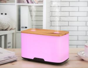 Buy cheap Wooden Grain Double Nozzle Spray Ultransmit Aroma Diffuser product