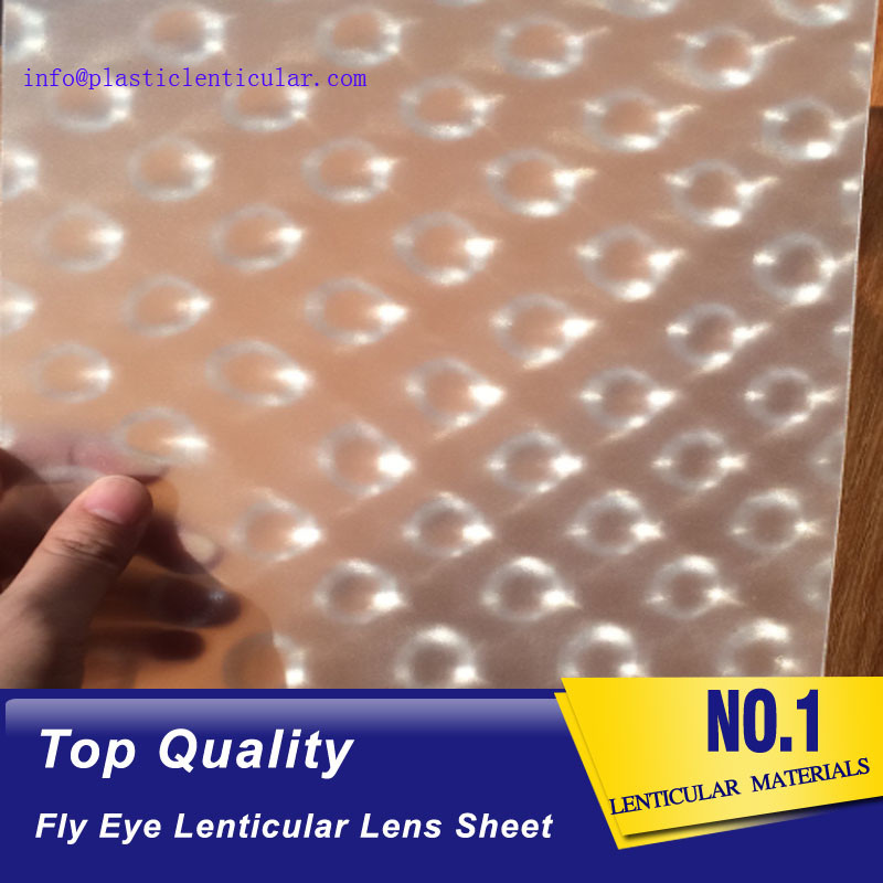 PLASTIC LENTICULAR 360 3d effect pp lenticular sheet for 3d lenticular printing dot lens microlens