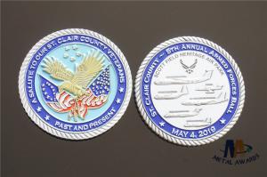 China Human Type Custom Challenge Coins Soft Enamel Both Side For Home Decorations on sale