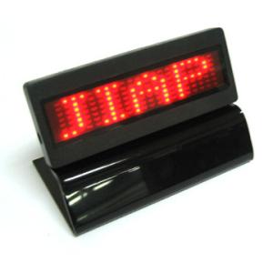 Buy cheap Red light Led scrolling message display panel with base product