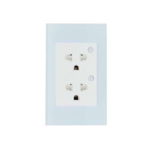 Buy cheap Voice Controlled Tuya Wifi Wall Socket For Easy Home Automation product