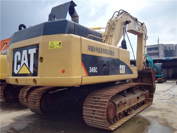 Quality  345C Crawler Excavator Second Hand 345HP Engine Power With 1.9cbm Bucket for sale