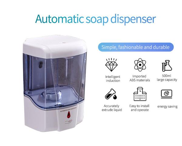 Quality Smart Alcohol Foam Gel Automatic Sensor Soap Dispenser for sale