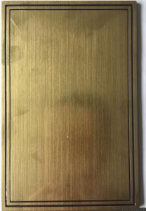 China Funeral Name Plate Plastic Casket Hardware on sale