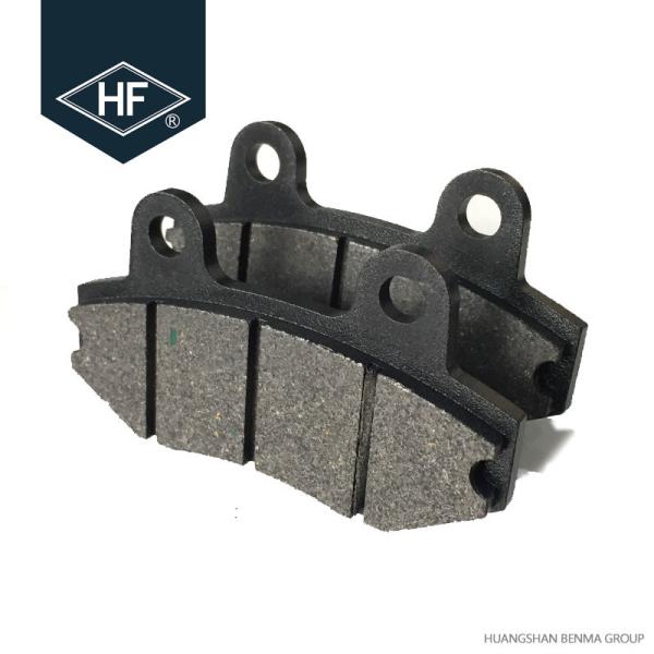 Quality No Noise High Performance Brake Pads , OEM Motorcycle Front Brake Pads for sale
