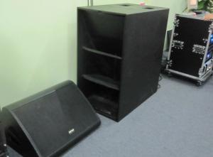 Buy cheap Professional Subwoofer Rock Band Stage Sound System For Event And Show , 2 X 18&quot; Woffer Size product