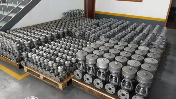 Quality SS Piston Operated Valve For High Temperature Steam for sale