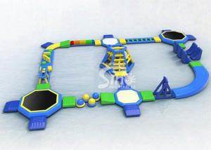 35x30m kids N adults giant inflatable water obstacle course For Sale used for swimming pools or open waters
