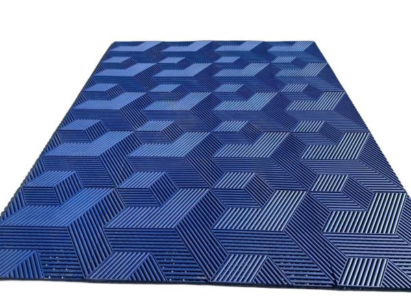 Quality 2500 Lbs Weight Capacity Black Garage Floor / Garage Floor Tile with Interlocking Installation for sale