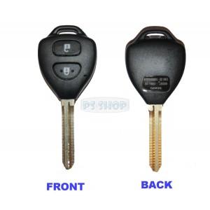 Quality black toyota replacement auto keys with high impact resistance for sale