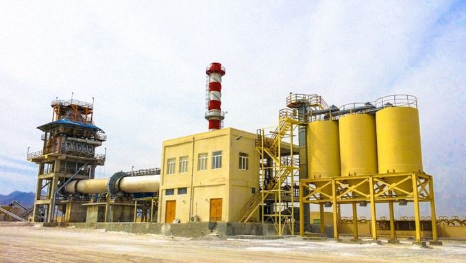 Energy Saving Rotary Lime Kiln Process With Advanced Structure Stable Operation