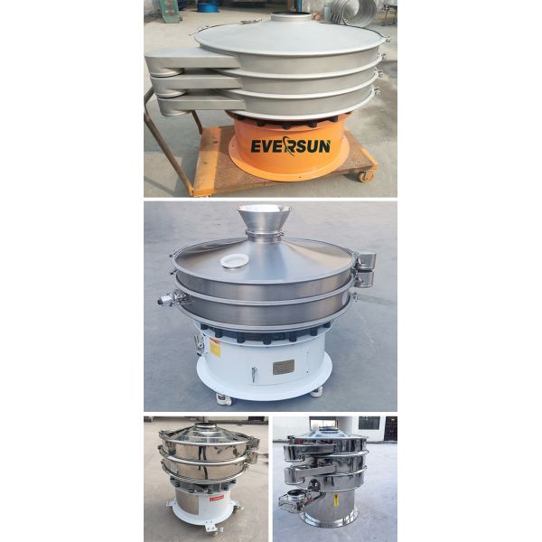 EXZS High Capacity Circular Vibrating Screen Customized Sieving Machine For Industry