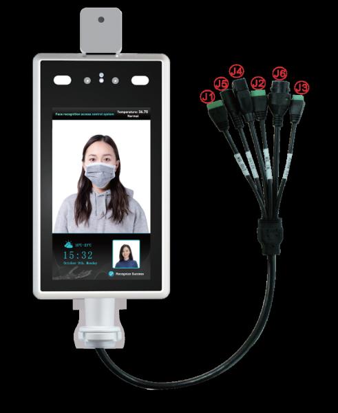 Quality 12VDC No Touch Digital Thermometer Temperature Measurement Alarm  Dual Sensor for sale