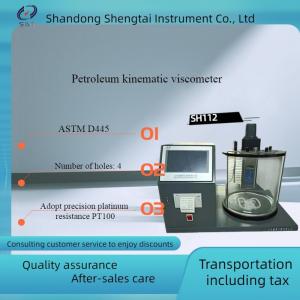 Buy cheap SH112 Petroleum Kinematic Viscometer With Four Viscometers Installed Simultaneously product