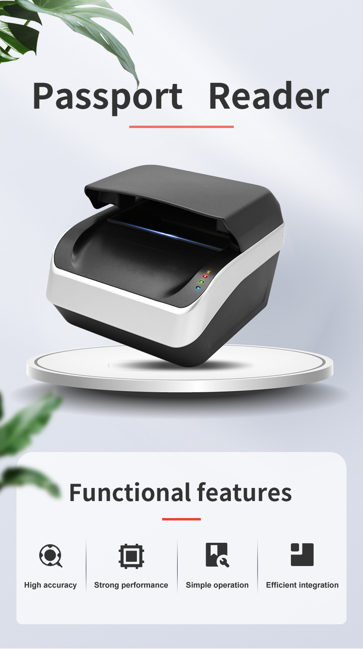 MRZ ID scanner APR5300 I passport reader visa reader with free system integration SDK