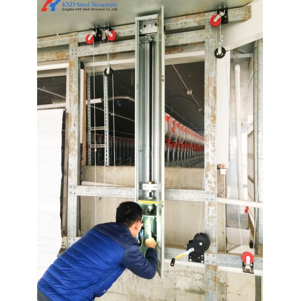 Modern Poultry Cage Customized Hot Dip Galvanized Steel Layer Poultry Cages
