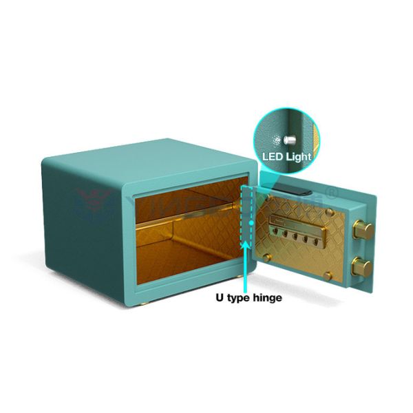 Solid Steel Home Safe Box H25 Thickness Customized OEM Service