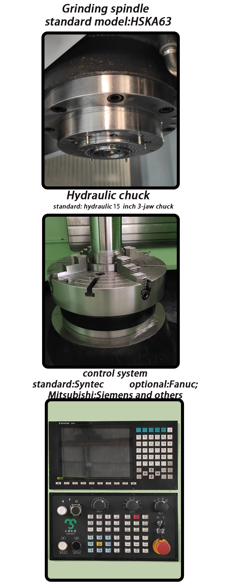 Automatic CNC Vertical Lathe Machine For Metal Turning And Grinding