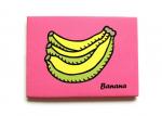 Fruit Banana Picture Fridge Magnet for Girl , Flower Rubber Iron Refrigerator