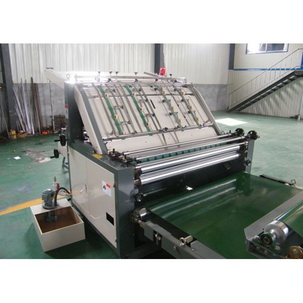 Reliable Flute Laminating Machine , Semi Automatic Paper Lamination Machine