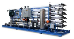 China Carbon Steel 30tph 20m3 Reverse Osmosis Desalination machine on sale