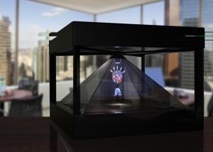 Buy cheap Holographic Pyramid 3D hologram box for Product Presentation , View from 4 Sides product