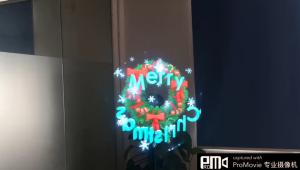 43cm 50cm 65cm 70cm digital advertising holographic projector led display wifi led 3d hologram fan