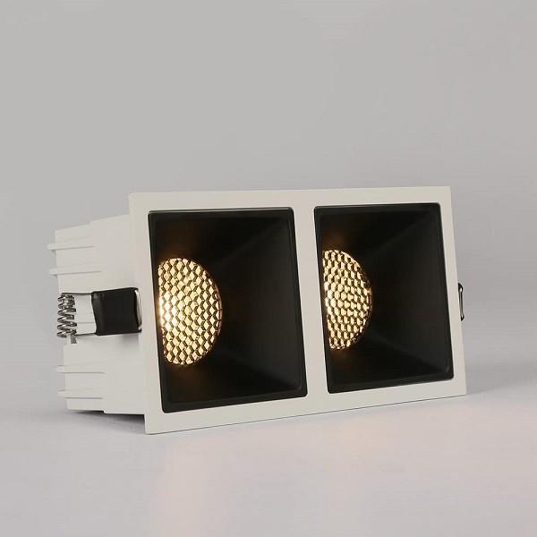 Quality Rectangle Canless LED Linear Spotlight Anti Glare Bedroom Use With H2 Head for sale