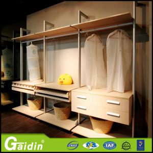 Buy cheap maek in China customized pole system diy walk in wardrobe aluminum pole system elegant bedroom wardrobe product