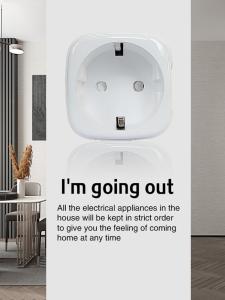 Buy cheap App Controlled Smart Plug Socket Voice Control Wifi Power Outlet CE product