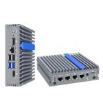 DC 12V N100 Firewall Mini PC 2.5G 4 LAN DDR5 Soft Router Pfsense
